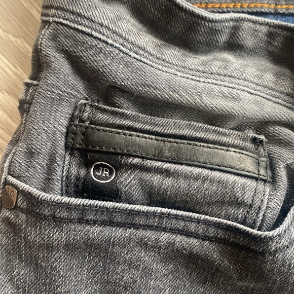 Men's Japan Rags Gray Denim Jeans - Picture 5 of 12